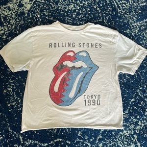 Rolling Stones band tee!!!🎸